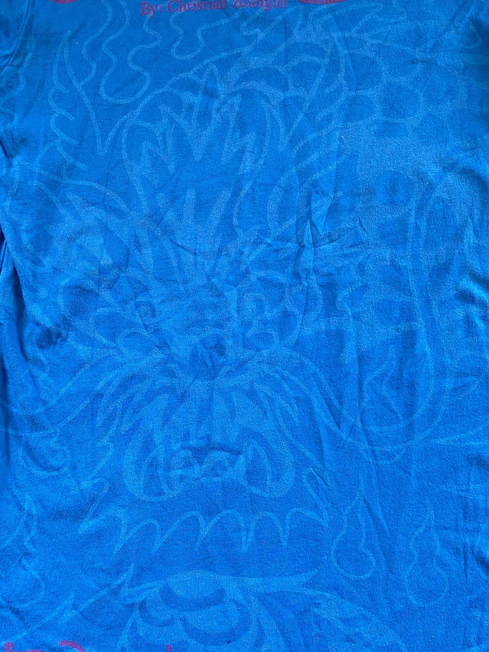Vintage Ed Hardy Long Sleeve Shirt Women’s Large Panther Christian Audigier Y2K - Picture 3 of 4